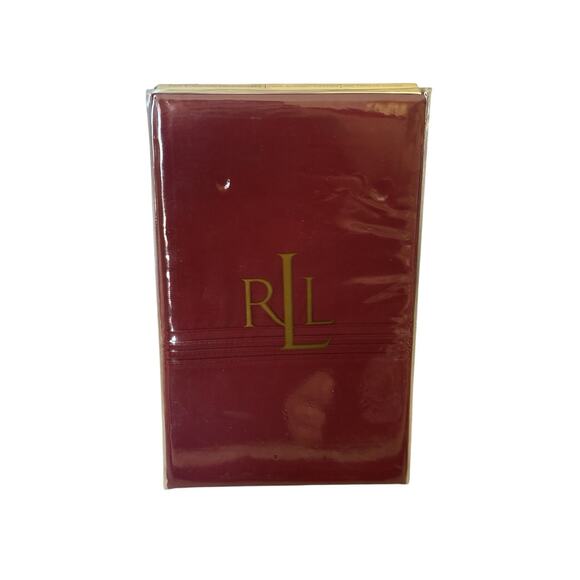 Ralph Lauren 2 Standard Pillowcases Addison Claret 400 Thread Count 29” X 32” - Picture 1 of 2